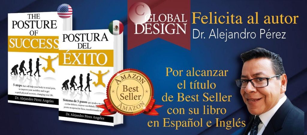 Best Seller con su libro en inglés y español